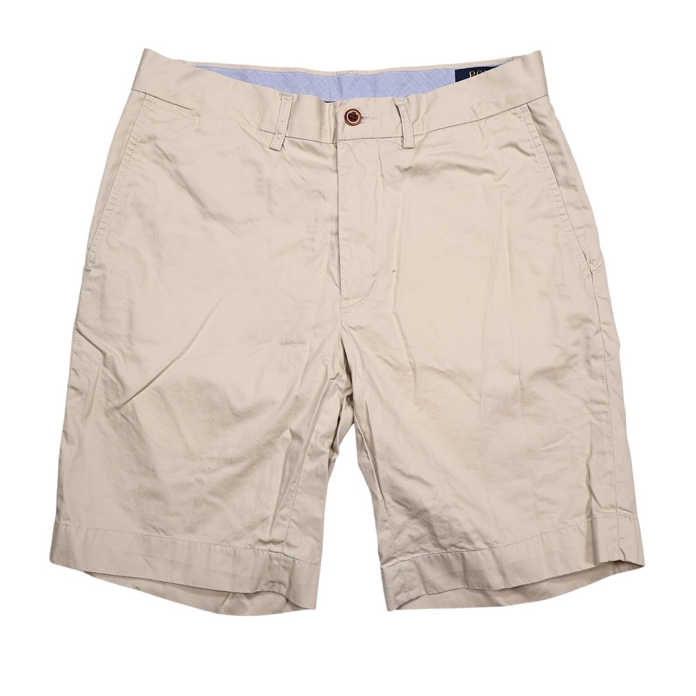 POLO RALPH LAUREN Men's Size 29 Khaki Tan Classic Fit 9" Inseam‎ Chino Shorts